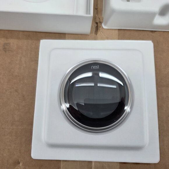 Google Nest 3rd BlackGeneration Learning Programmable Thermostat Kit T3016US A+ - Picture 13 of 16